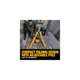 DEWALT 18V/54V XR Cordless LED Tripod Light 1000-3000 lm