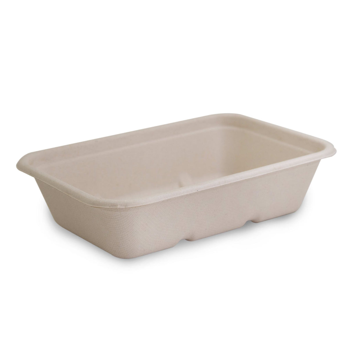 Huhtamaki Natural Sugarcane Takeaway Containers 125 × 180 × 45 mm 500 (Case)