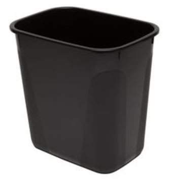 Desk Bin Tidy Black (Each)
