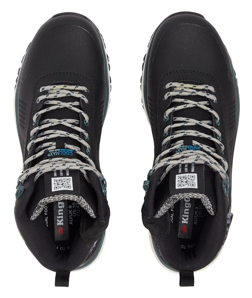 KingGee Terra Firma Work Boot Black/ Forest Green - Black/Forest - 05