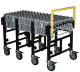BlueAnt Flexi Skate Wheel Conveyor, 460mm wide x 4m long, designed for efficient material handling and adjustable height features.