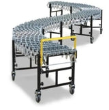 Flexi Skate Wheel Conveyor 460mm wide, 8m long
