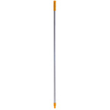 Durable 150cm yellow aluminum mop handle with ergonomic grip, color-coded for hygiene and compatible with Filta mop heads.