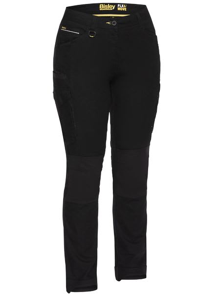 Bisley, Women's FLX & MOVE Cargo Pant, BPL6044 - Black - 10