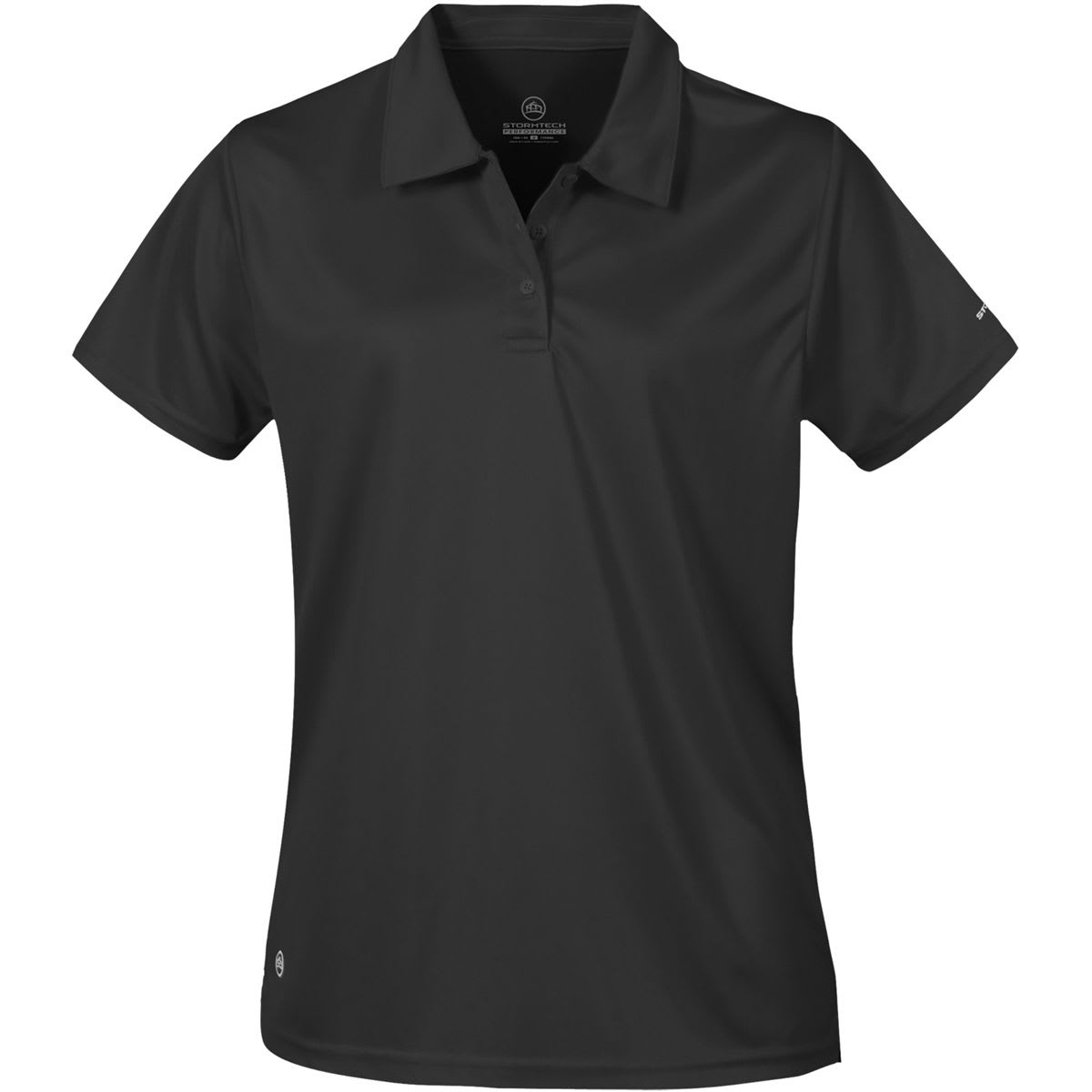 Stormtech, Women's Apollo H2X-Dry Polo - Black (Size: 2XL)