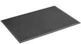 Kleen Kushion Mat, 880 x 620mm, black nitrile rubber, slip-resistant, anti-fatigue, ideal for kitchens and food processing areas.
