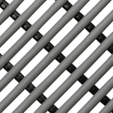 Aqua Tube Matting in grey, 900mm wide, designed for wet areas with excellent drainage and anti-fatigue properties.