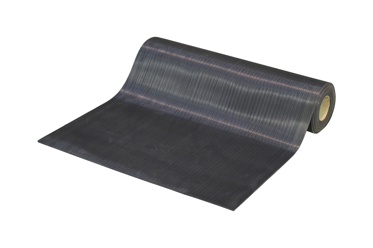 Rubber Flooring - Fine Rib 900mm wide per m