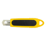 Sterling Side Slide Safety Knife with self-retracting blunt point blade for safe, precise, and one-handed cutting tasks.