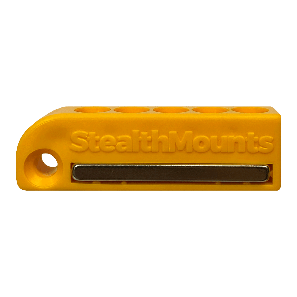 Stealthmount Bit Holder Dewalt Yellow - 2 Pack