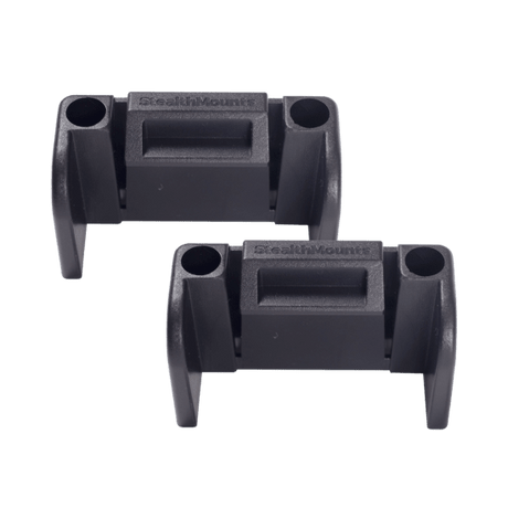 Stealthmount Level Mount Black 2 Pack: Durable, versatile mounts for organizing levels; compatible with major brands and tools.