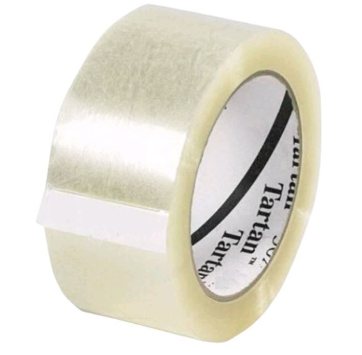 Tartan Packaging Hand Tape 307 Clear 48mm x 100m (Roll)