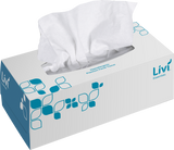 Essentials Facial Tissues 2 Ply 200 Sheets (Carton of 30 Packs) - Livi