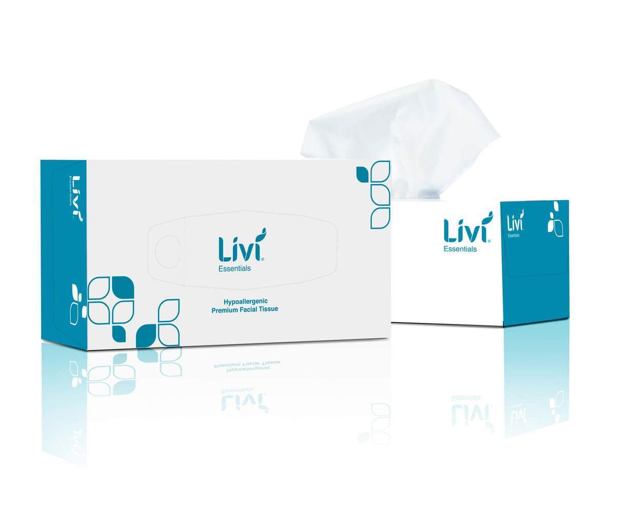 Essentials Facial Tissues 2 Ply 200 Sheets (Carton of 30 Packs) - Livi