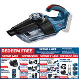 Bosch 18V Hand Held Vacuum Cleaner GAS 18V-1 (Each)