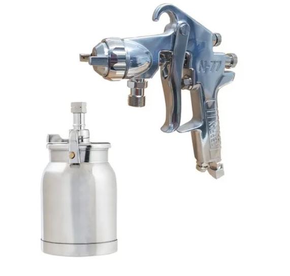 IWATA 2Spray Suction Spray Gun N77 1.5MM + 1L PS1000 POT