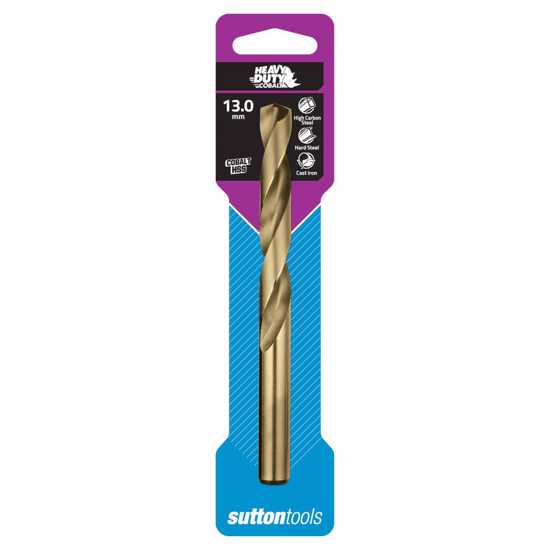 Sutton Drill Bit Cobalt Jobber HSS-13.00mm-Each