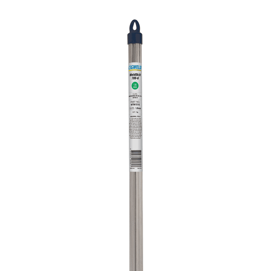 Cigweld Weldskill TIG Filler Rod ER70-S6 1.6mm 2.5kg (Pack)