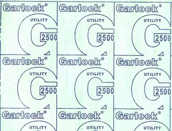 Garlock Non-Asbestos Gasket 2500 300 x 1500mm Roll-1.5mm-Each