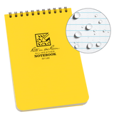 Rite in the Rain Top Spiral Polydura Notebook Yellow - 4" x 6" 100 Pages (Each)