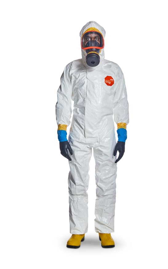 Tychem 4000 Coverall White M-3XL (Each) - White - L