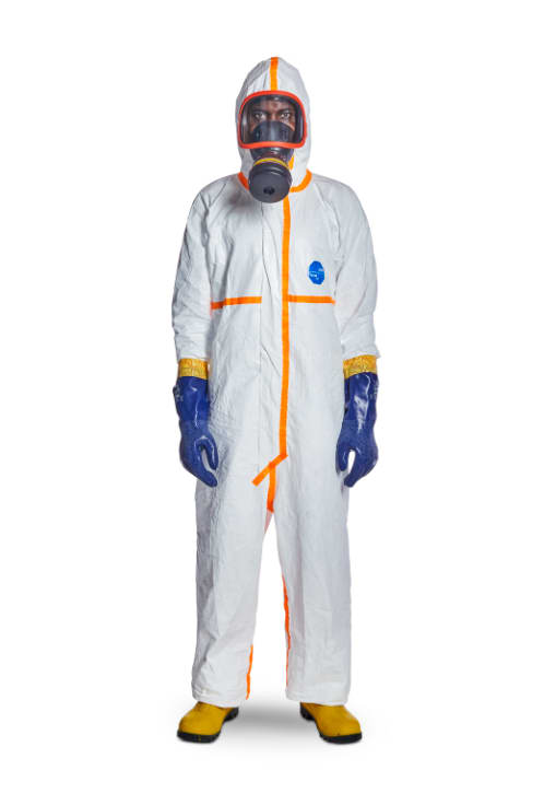 Tyvek 800J Coverall White M-2XL (Each) - White - XL