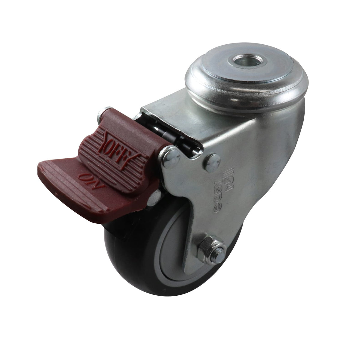 Easyroll 75mm Swivel Brake Bolt Holder G6 Castor Urethane 90kg (Each)