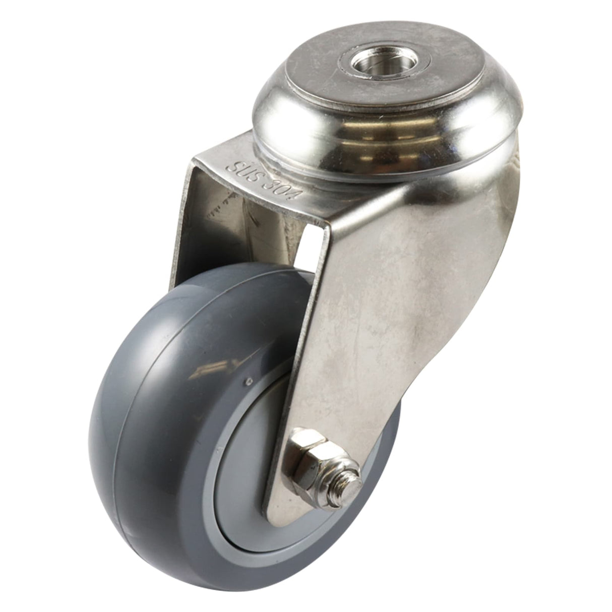 Easyroll 75mm Swivel Bolt Holder G7 Castor Urethane 80kg (Each)