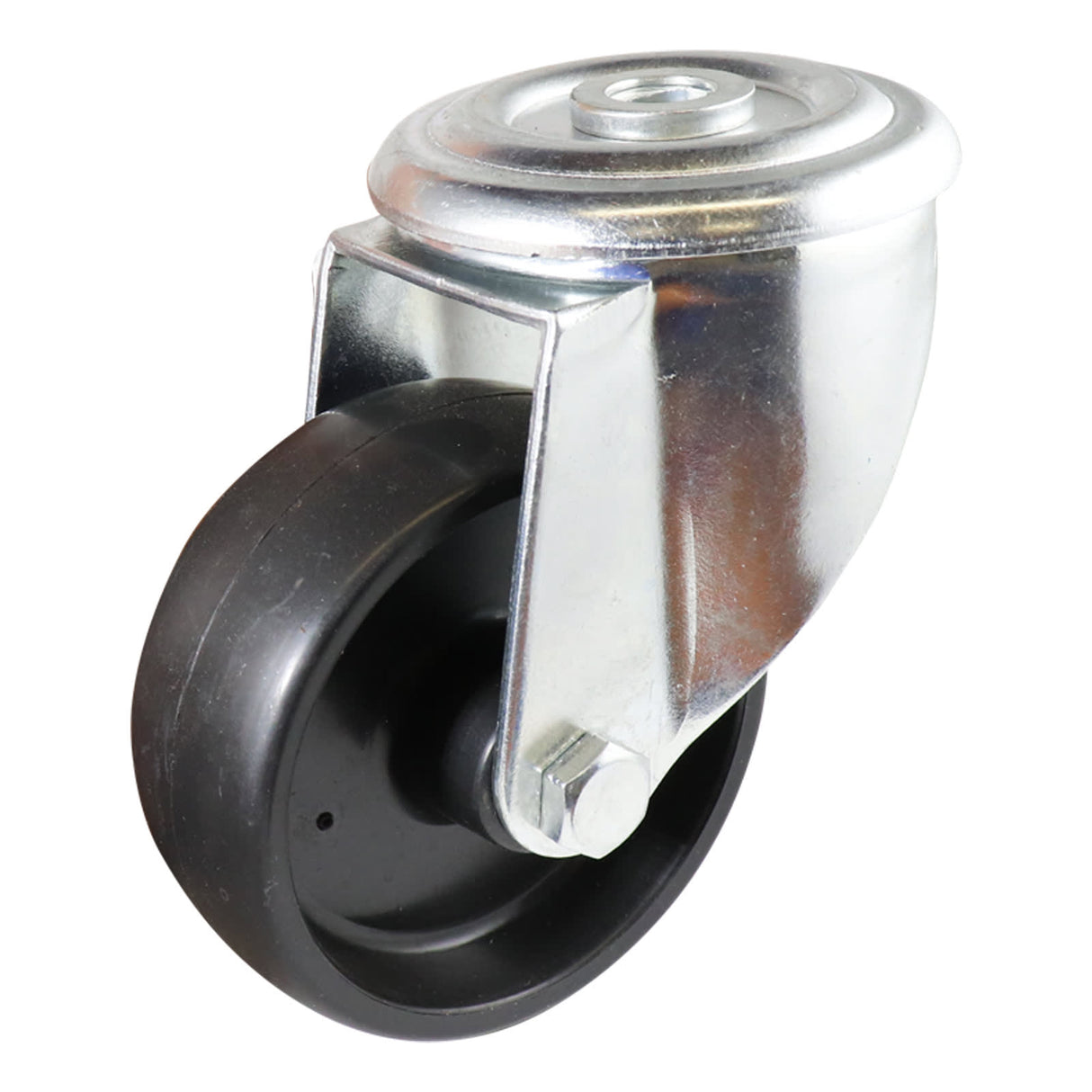 Easyroll 80mm Swivel Bolt Hole I4 Castor Polypropylene 80kg (Each)