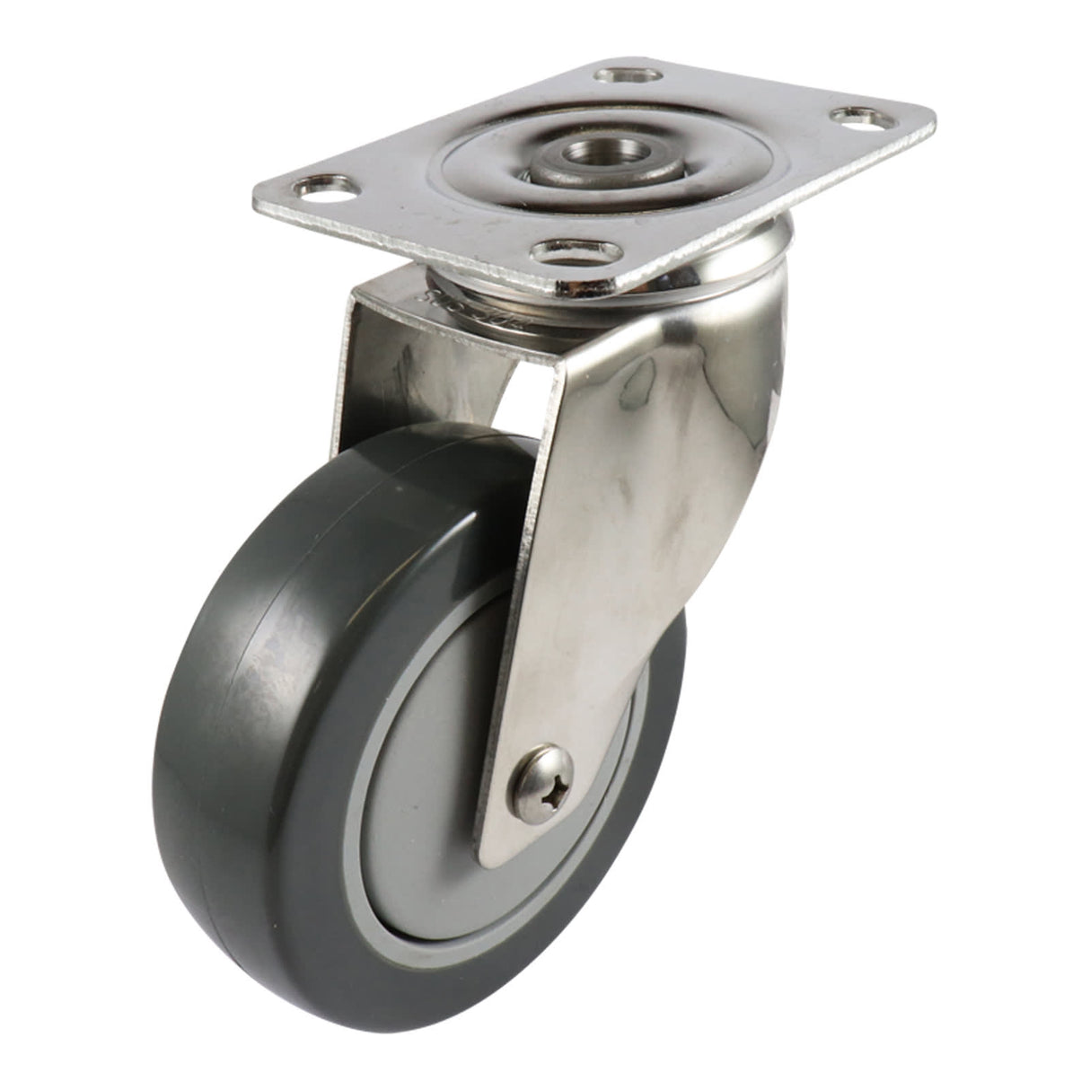 Easyroll 100mm Swivel Plate Mount G7 Castor Urethane 100kg (Each)