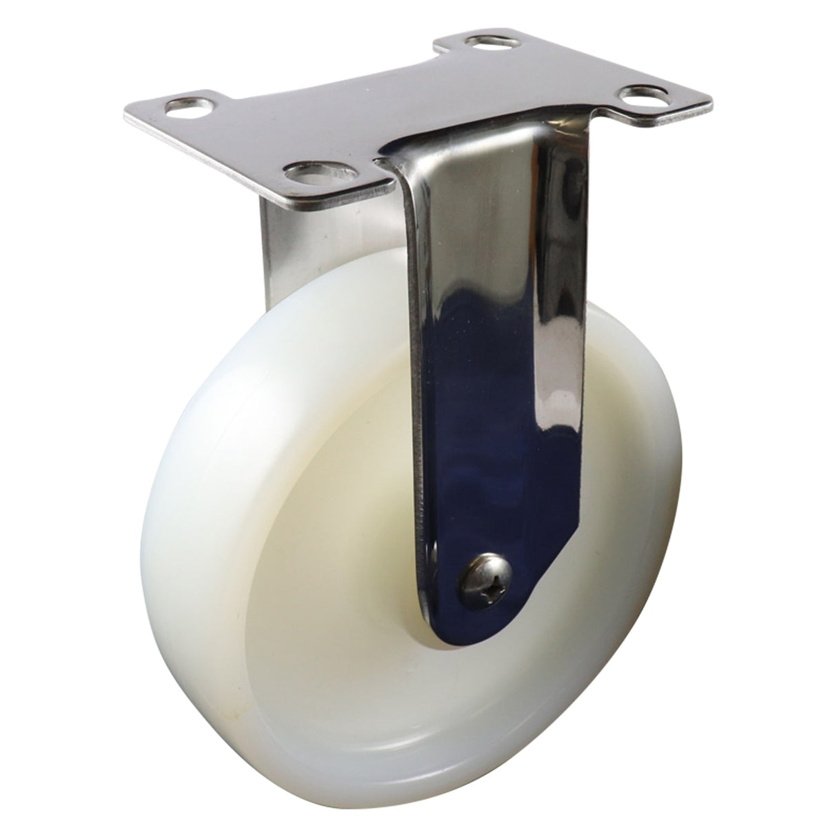 Easyroll 125mm Fixed Plate Mount G7 Castor Nylon 100kg (Each)