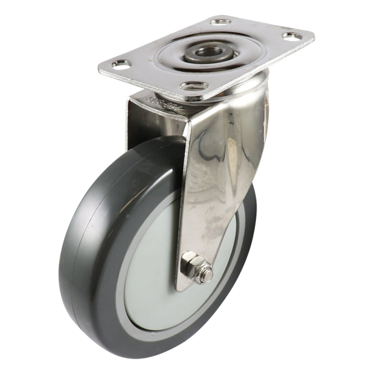 Easyroll 125mm Swivel Plate Mount G7 Castor Urethane 100kg (Each)