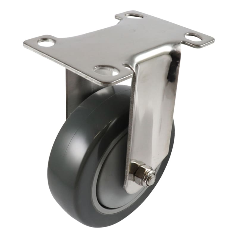 Easyroll 75mm Fixed Plate Mount G7 Castor Urethane 80kg (Each)