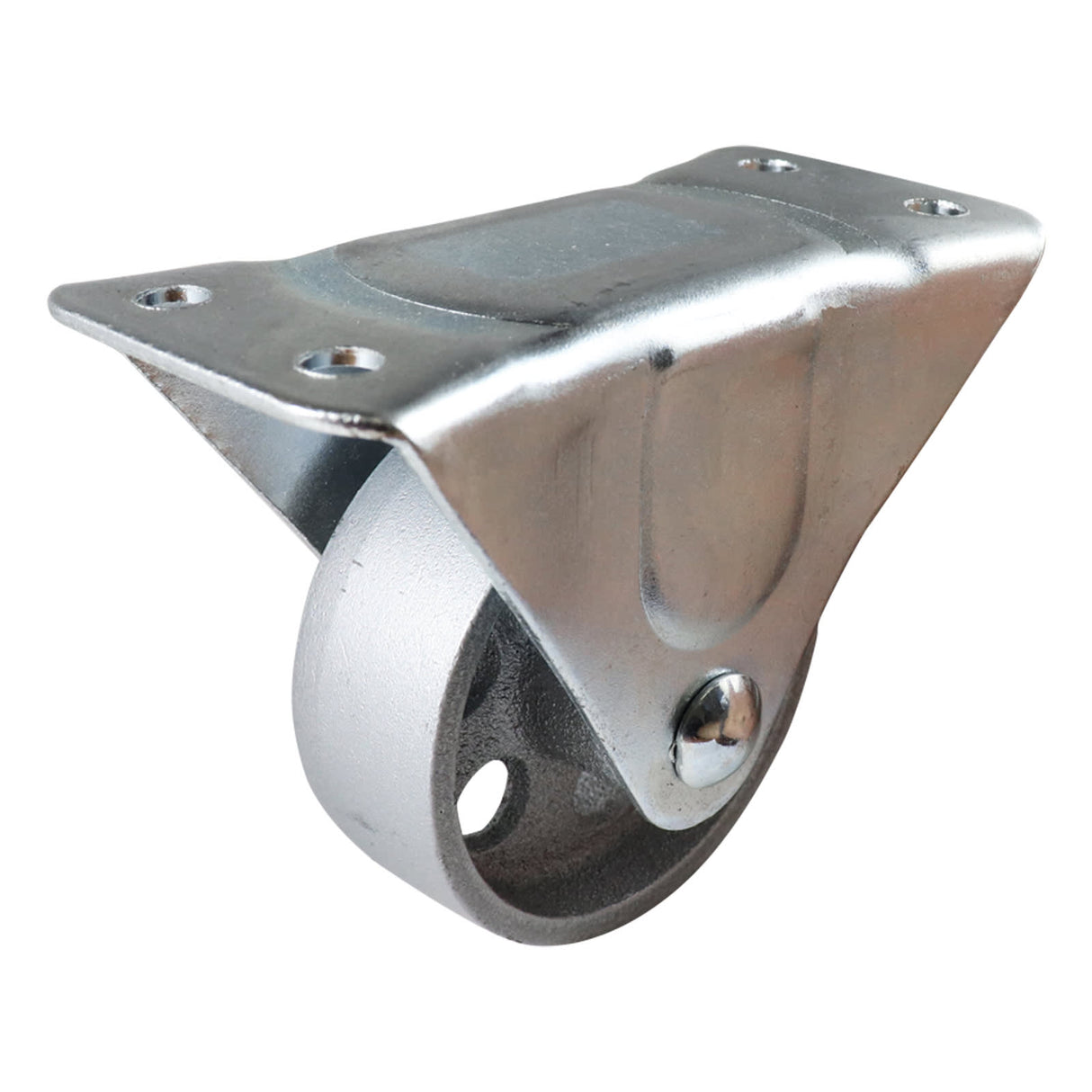 Easyroll 75mm Fixed Plate Mount I2 Castor Cast Iron 115kg (Each)