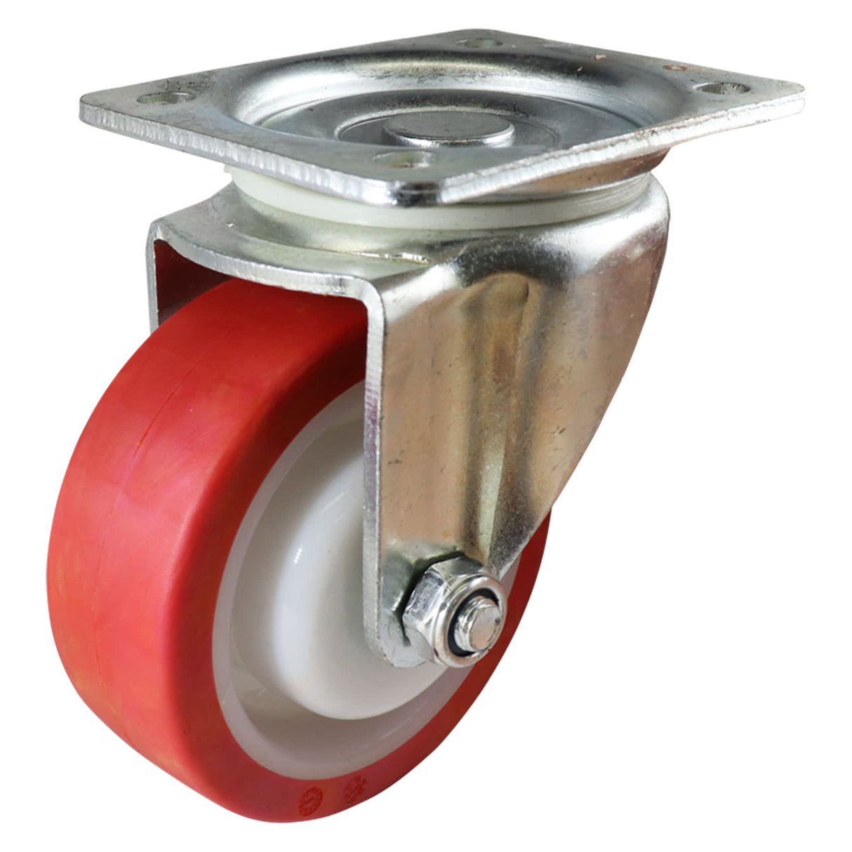 Easyroll 100mm Swivel Plate Mount I3 Castor Urethane 230kg (Each)