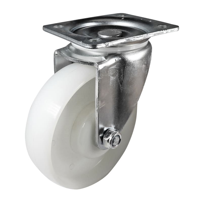 Easyroll 125mm Swivel Plate Mount I3 Castor Nylon 250kg (Each)
