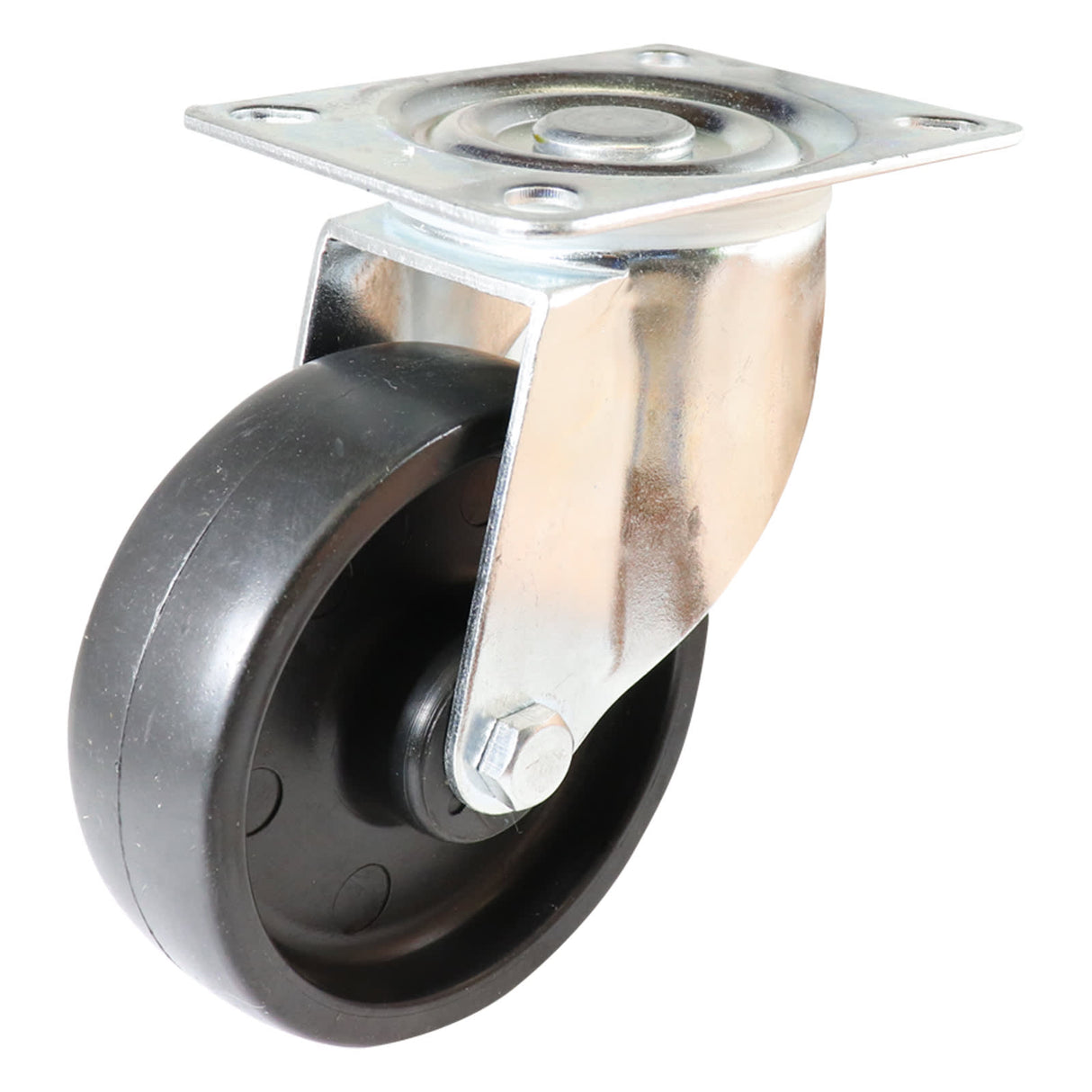 Easyroll 100mm Swivel Plate Mount I4 Castor Polypropylene 100kg (Each)