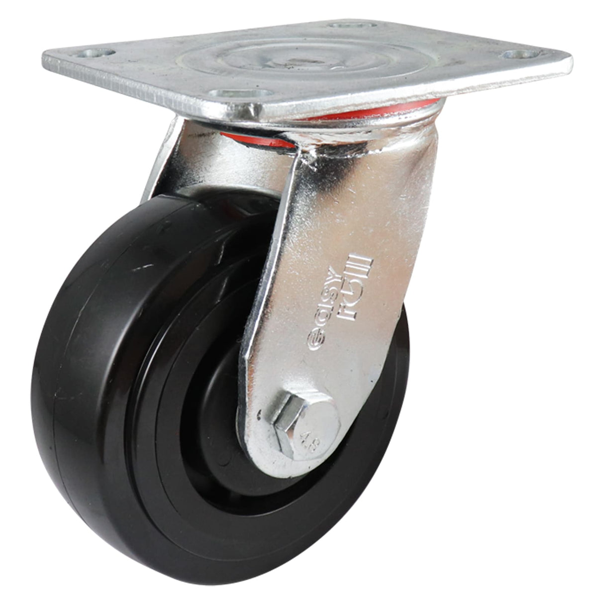 Easyroll 125mm Swivel Plate Mount J3 Castor Nylon 410kg (Each)