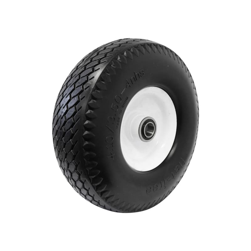Easyroll 3.50x4" Flat Free Wheel 3/4" Bore 125kg (Each)