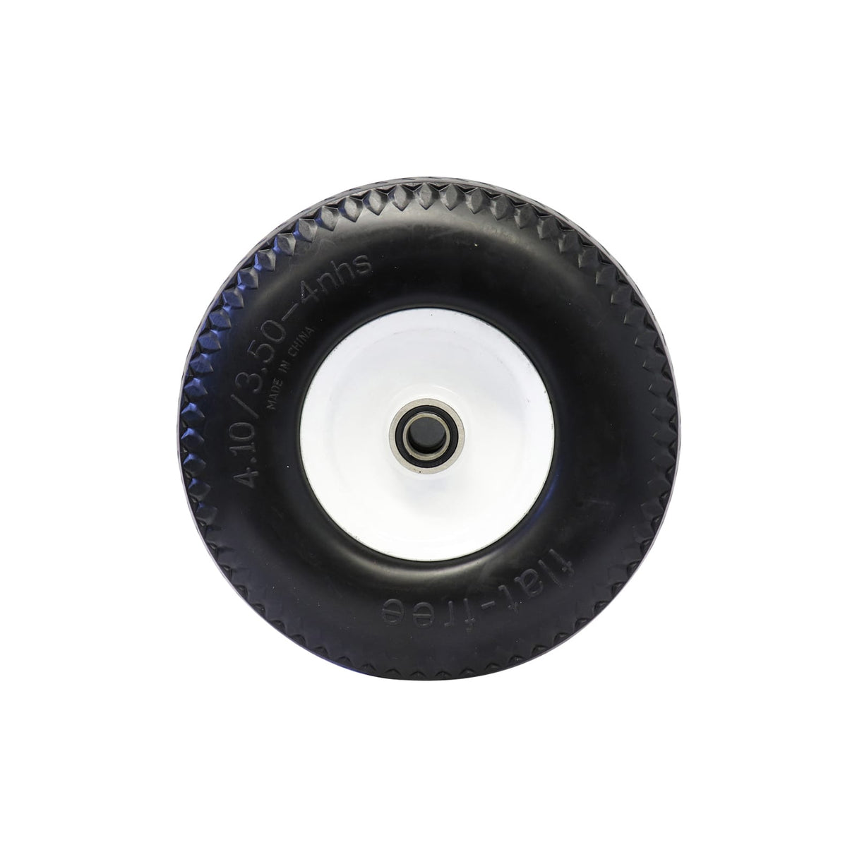 Easyroll 3.50x4" Flat Free Wheel 3/4" Bore 125kg (Each)