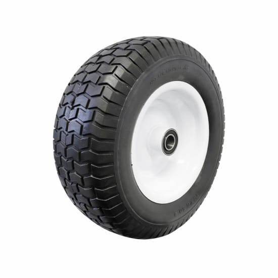 Easyroll 6.50x8" Flat Free Wheel 1" Bore-220kg-Each