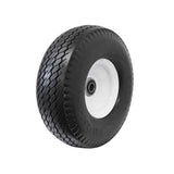 Easyroll 3.50x4" Flat Free Offset Wheel 5/8" Bore 125kg (Each)