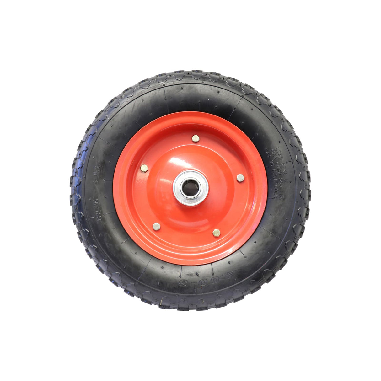 Easyroll 4.00x8" Foam Filled Wheel 1" Bore 90kg (Each)