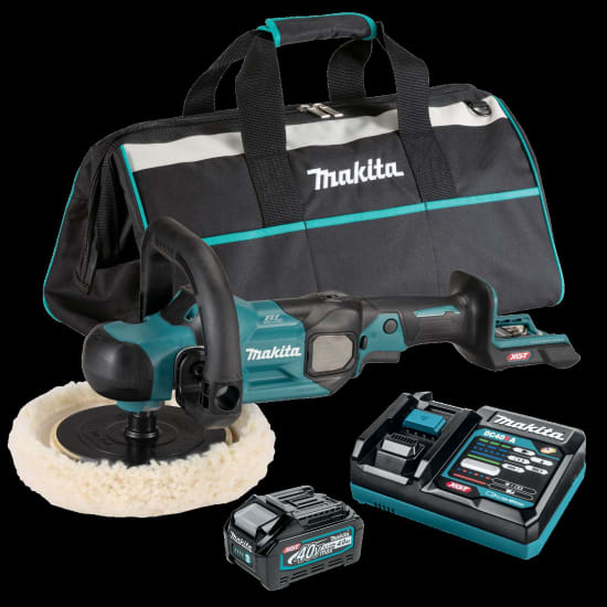 Makita 40V Max XGT Brushless Cordless Polisher-180mm-Kit