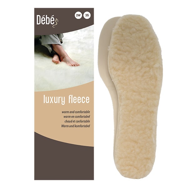 Debe Luxury Fleece Wool Insole 36-46 (Pair) - Standard - 37