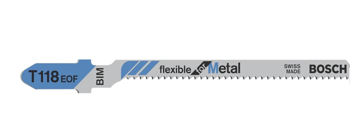 Bosch Jigsaw Blades - Flexible Bi-Metal T-Shank 5 (Pack)