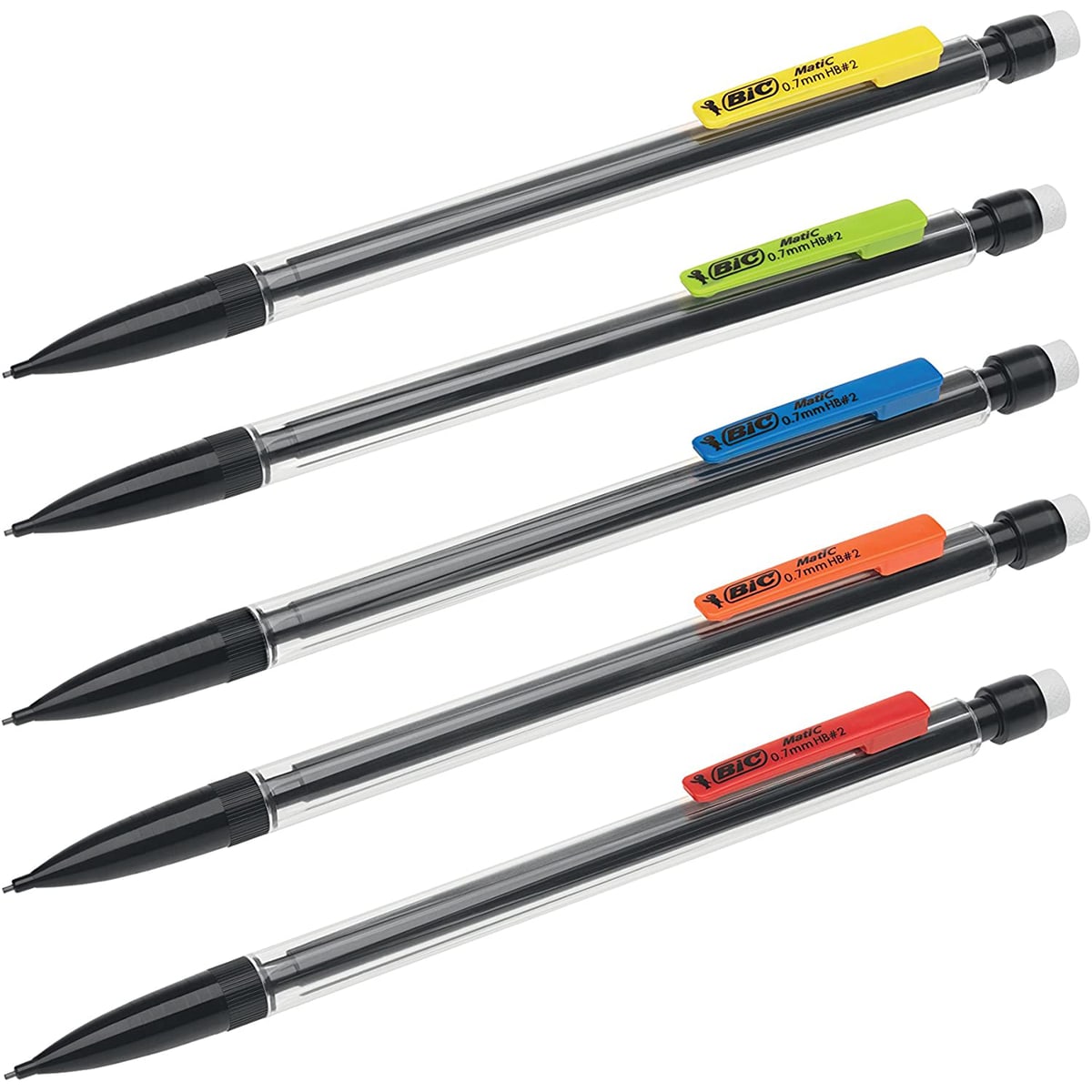 BIC Matic 0.7mm Mechanical Pencils (Pack of 5)