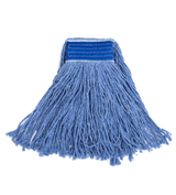 Blue Filta Kentucky Launder Mop Head, 450g, 35cm; ideal for efficient cleaning on smooth surfaces, machine washable, durable design.