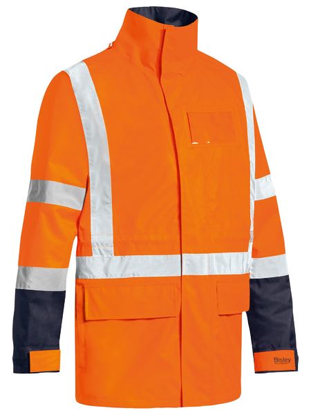Bisley, TTMC-W17 5-in-1 Rain Jacket, BJ6377HT - Orange