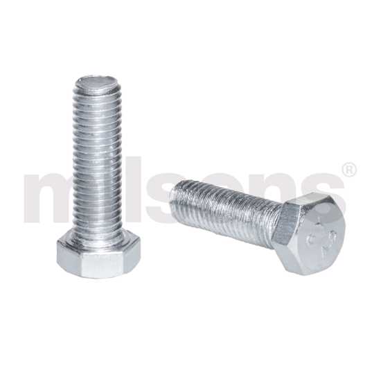 M6 x 16 Zinc Mild Steel Set Screw-200 Pack